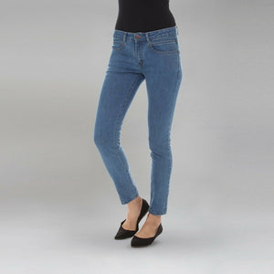 Deep Pocket Skinny Jeans - Light Blue